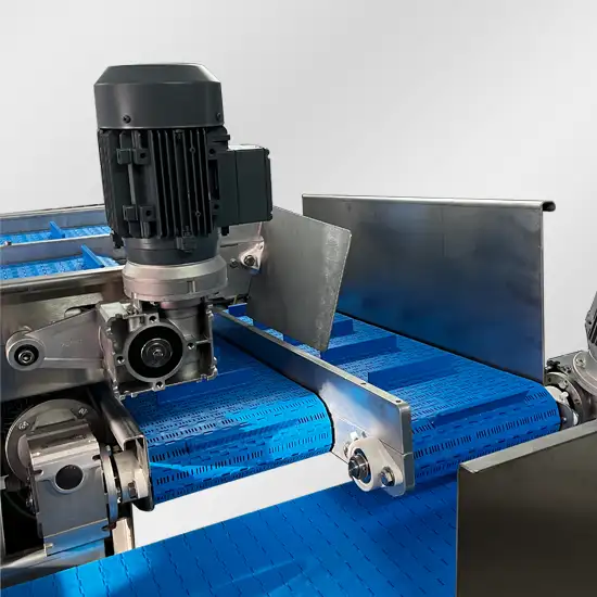 Modular Food Compatible Hygienic Conveyor Lines for food and medical products