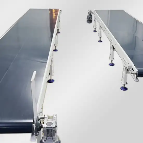 We Design and Produce PVC Belt Conveyor Lines and Systems
